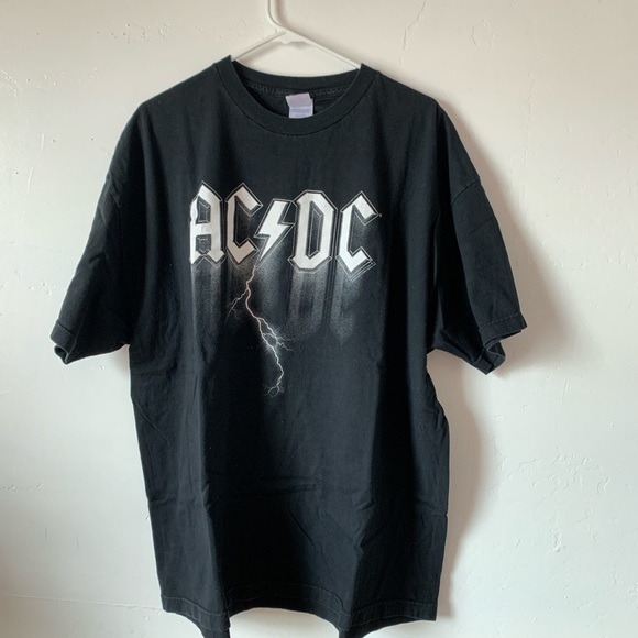 American Vintage | Shirts | Vintage 204 Acdc Lightning Tshirt | Poshmark